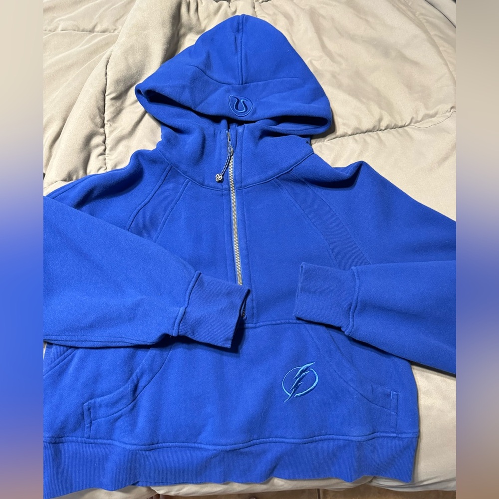 lululemon Tampa bay lightning scuba half zip